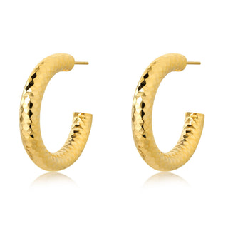 Madisen Hoop 30mm - Boutique Bella BellaEarring