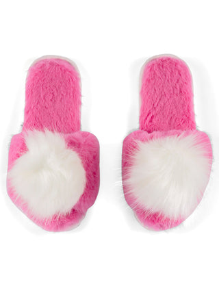 MAGENTA AMOR SLIPPERS - Boutique Bella Bellaslippers