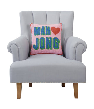 Mah Jong Hook Pillow - Boutique Bella BellaThrow Pillow