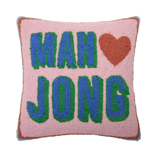 Mah Jong Hook Pillow - Boutique Bella BellaThrow Pillow