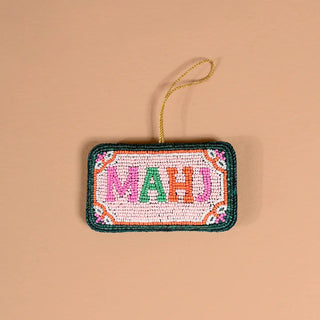 Mahj Beaded Ornament - Boutique Bella BellaChristmas Ornament