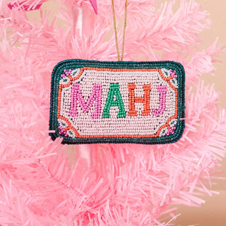 Mahj Beaded Ornament - Boutique Bella BellaChristmas Ornament