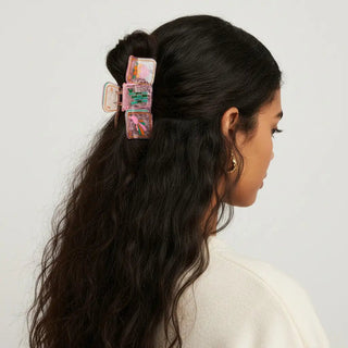 Mahjong Tiles Hair Clip - Boutique Bella BellaHair Clip