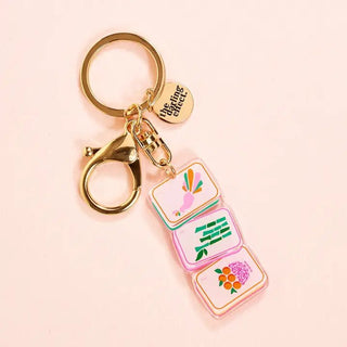 Mahjong Tiles Keychain - Boutique Bella BellaKey Chain