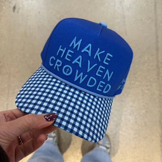 Make Heaven Crowded Snapback Hat - Boutique Bella BellaHats