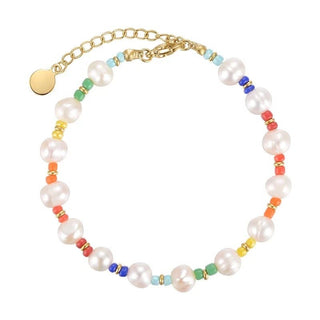 Malibu Rainbow Pearl Bracelet - Boutique Bella Bella