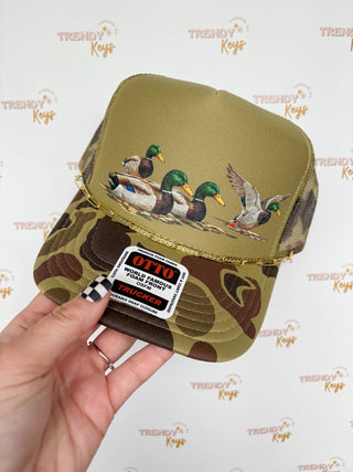Mallard Ducks Trucker Hat - Boutique Bella BellaTrucker Hat