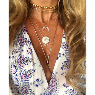 Mara Wrap Necklace - Boutique Bella BellaNecklace