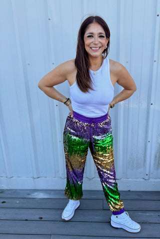 Mardi Glow Pants - Boutique Bella BellaPants