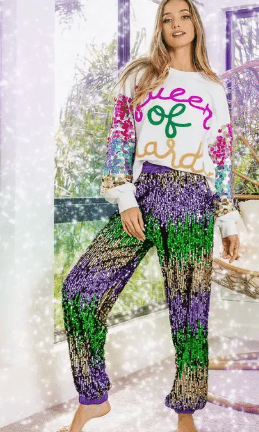 Mardi Glow Pants - Boutique Bella BellaPants