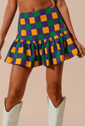 Mardi Pop Skirt - Boutique Bella BellaSkirt