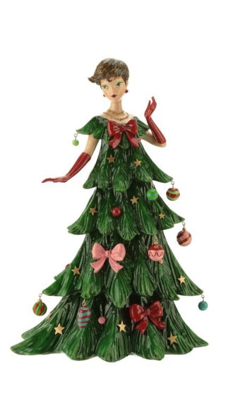 Mark Roberts Christmas Tree Fashion Lady - 16.5 Inches - Boutique Bella BellaChristmas figurine