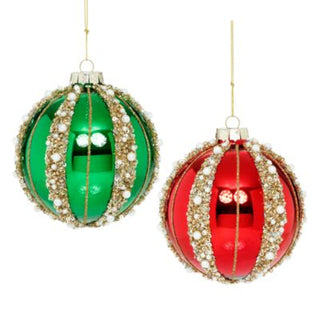 Mark Roberts Pearl Beaded Ornament - Boutique Bella BellaOrnament