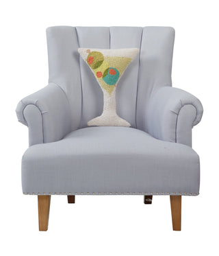 Martini Glass Shaped Hook Pillow - Boutique Bella BellaThrow Pillow