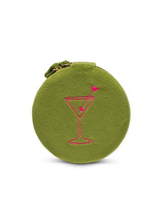 Martini Jewelry Zip Case - Boutique Bella BellaJewelry Case