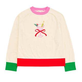 MARTINI LIGHTWEIGHT BOXY SWEATERS,IVORY - Boutique Bella BellaSweater