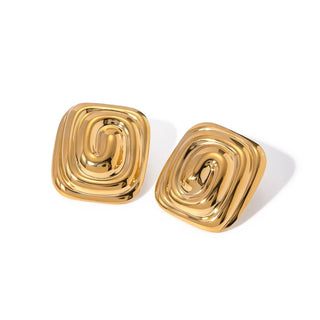 Matilda Swirl Earring - Boutique Bella BellaEarring