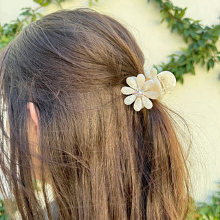 Maven Hair Clip - Cream - Boutique Bella BellaHair Clip