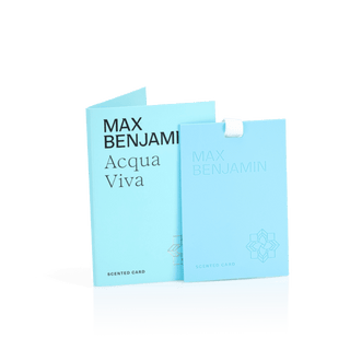 Max Benjamin Acqua Viva Scented Card - Boutique Bella BellaScented Card