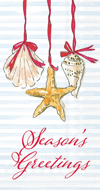 Seasons Greetings Guest Towel