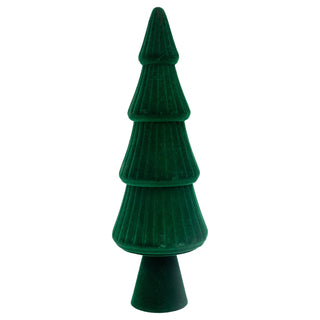 Green Flocked Christmas Tree - Small