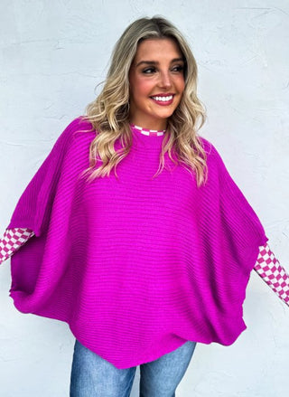 MEG PULLOVER PONCHO - Boutique Bella BellaPonchos