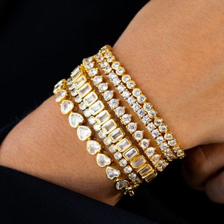 Melinda Tennis Bracelet - Boutique Bella BellaEarring