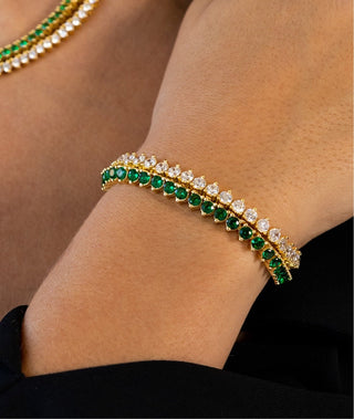 Melinda Tennis Bracelet - Boutique Bella BellaEarring