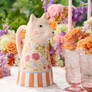 Menagerie Cat Pitcher - Boutique Bella BellaPitcher