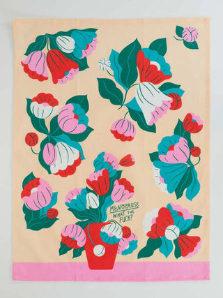 Menopause. What The Fuck? Dish Towel - Boutique Bella BellaDishtowel
