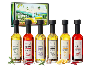 Olive Oil Gourmet Sampler Gift Set Of 6 Premium Extra Virgin Blend Olive Oil Made In Spain Natural F