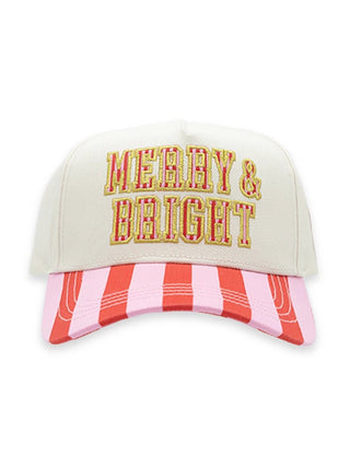 Merry & Bright Baseball Cap - Boutique Bella BellaBaseball Cap