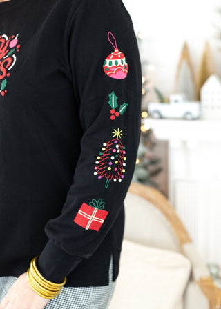 Merry Christmas Sweater - Boutique Bella BellaSweatshirt