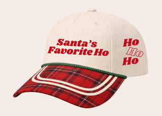 Merry Little Ho Christmas Hat - Boutique Bella BellaBaseball Cap