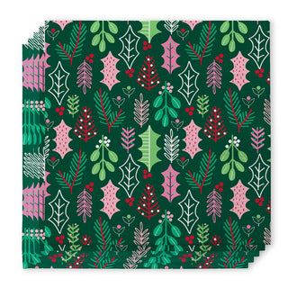 Merry Mistletoe Cocktail Napkins - Boutique Bella BellaNapkins