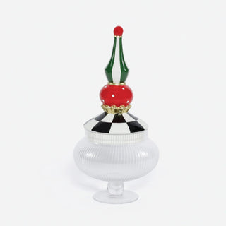 Merry Mix Checkerboard Candy Jar - Boutique Bella BellaCandy Dish