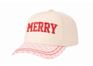 Merry & Pink Hat - Boutique Bella BellaBaseball Cap