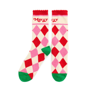 Merry Steps Argyle Socks - Boutique Bella BellaSocks