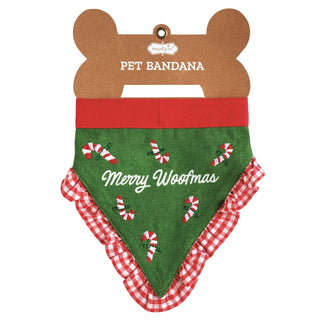 Merry Woofmas Bandana - Boutique Bella BellaDog Bandana