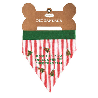 Merry Woofmas Bandana - Boutique Bella BellaDog Bandana