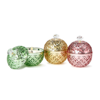 Metallic Glass Filled Candle - Boutique Bella Bellacandle