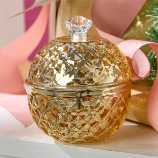 Metallic Glass Filled Candle - Boutique Bella Bellacandle