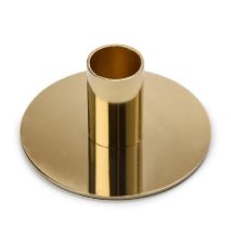 Metallic Gold Metal Taper Candlestick Candleholder - Stainless Steel - Boutique Bella BellaCandle Holder