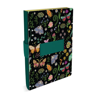 Midnight Garden Notebook w/ Phone Strap - Boutique Bella BellaNotebook