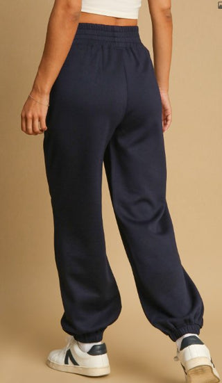 Midnight Luxeknit Joggers - Boutique Bella BellaJoggers