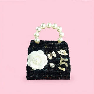 Midnight Pearl Handbag - Boutique Bella BellaMini Clutch