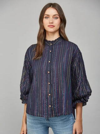 Midnight Shimmer Top - Boutique Bella Bellatop