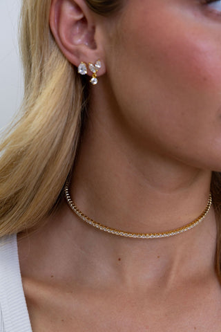 Mila Tennis Choker - Boutique Bella BellaNecklace
