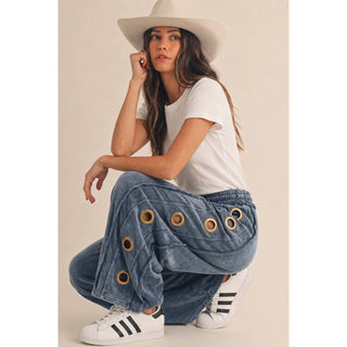 Mineral Magic Eyelet Denim - Boutique Bella BellaPants