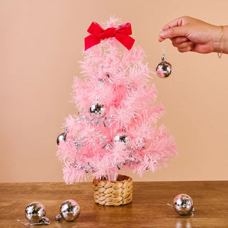 Mini Artificial Christmas Tree-Pink - Boutique Bella BellaChristmas Tree